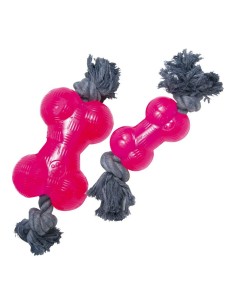 Giocattolo da mordere per cani Gloria TPR Con corda Rosa Taglia M (14 cm) da Gloria, Giocattoli da mordere - Ref: S6101410, P...