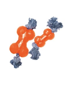 Dog chewing toy Trixie TX-33448 Green Orange Rubber Thermoplastic animals | Tienda24 Tienda24.eu