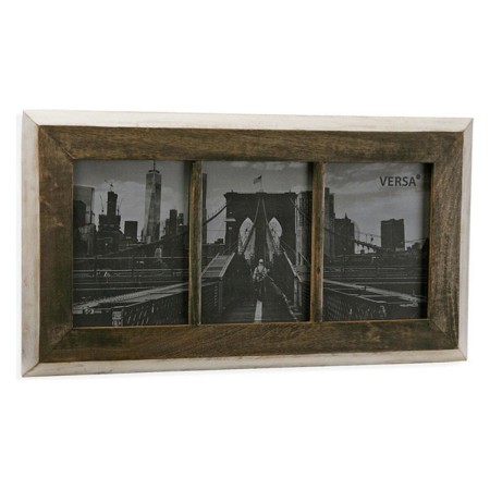 Porte photos mural Versa 21390040 Bois (1,8 x 18,8 x 40 cm) de Versa, Cadres muraux et de table - Réf : S3401059, Prix : 19,3...