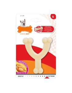 Dog chewing toy Nylabone Rawhide Knot Size M Nylon Veal | Tienda24 Tienda24.eu