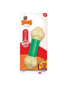 Dog chewing toy Nylabone Rawhide Knot Size M Nylon Veal | Tienda24 Tienda24.eu