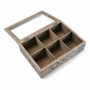 Teebox Versa Holz 17 x 7 x 24 cm von Versa, Aufbewahrungsbox für Tee und Kaffee - Ref: S3401944, Preis: 10,27 €, Rabatt: %