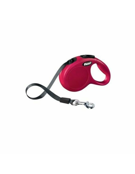 Laisse pour Chien Flexi New Classic 5m Rouge Taille S | Tienda24 Tienda24.eu