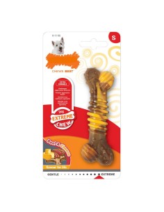 Giocattolo da mordere per cani Nylabone Dura Chew Formaggio Carne Naturale 20 da Nylabone, Giocattoli da mordere - Ref: S6101...