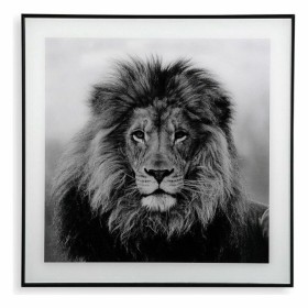 Cadre Versa Lion Verre 2 x 50 x 50 cm de Versa, Décorations murales - Réf : S3403598, Prix : 19,30 €, Remise : %