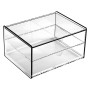 Boîte à compartiments polypropylène (13 x 9,2 x 17,1 cm) de BigBuy Home, Rangements pour produits cosmétiques - Réf : S340379...