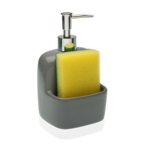 Soap Dispenser Ceramic Grey by Versa, Stands and dispensers - Ref: S3404245, Price: 7,15 €, Discount: %