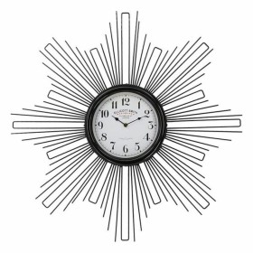 Horloge Murale Versa Argenté Métal Aluminium Quartz 4,1 x 30,5 x 30,5 cm | Tienda24 - Global Online Shop Tienda24.eu