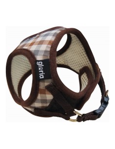 Dog Harness Red Dingo Style Pink Brown Spots 25-39 cm | Tienda24 Tienda24.eu