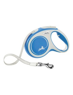 Dog Lead Flexi New Blue Black/Blue S (5 m) | Tienda24 Tienda24.eu