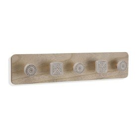 Wall mounted coat hanger 38 x 7 x 17 cm Metal Wood | Tienda24 - Global Online Shop Tienda24.eu