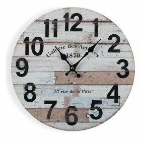 Wall Clock Versa Wood (4 x 30 x 30 cm) by Versa, Wall Clocks - Ref: S3405370, Price: 8,52 €, Discount: %