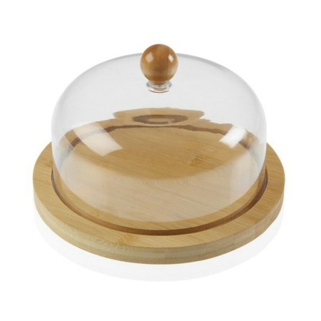 Cheese Plate Versa Bamboo polystyrene MDF Wood (Ø 10 cm) | Tienda24 - Global Online Shop Tienda24.eu