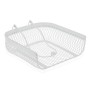 Servilletero Versa Blanco Metal Acero 20 x 6,8 x 18,5 cm | Tienda24 - Global Online Shop Tienda24.eu