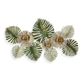 Decoração de Parede DKD Home Decor Dourado Metal Terracota Folha de planta (103,5 x 7 x 67 cm) | Tienda24 - Global Online Shop Tienda24.eu