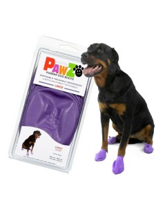 Boots Pawz Dog 12 Units Yellow Size XXS | Tienda24 Tienda24.eu