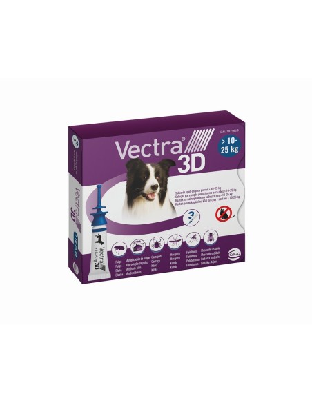 Pipeta para Perros Ceva 3D M 10-25 Kg 3 Unidades | Tienda24 Tienda24.eu