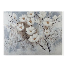 Painting Flowers Canvas (2,8 x 90 x 120 cm) by Versa, Wall Pediments - Ref: S3406734, Price: 48,17 €, Discount: %