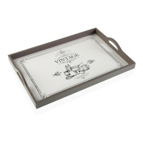 Tray Adele Vintage MDF Wood (30 x 5 x 45 cm) by Versa, Plates and dishes - Ref: S3406784, Price: 10,02 €, Discount: %