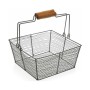 Coupe à fruits Versa Carré Gris 22,5 x 10 x 22,5 cm Métal Bois Acier de Versa, Bols et tasses - Réf : S3406864, Prix : 6,98 €...