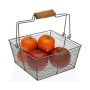 Coupe à fruits Versa Carré Gris 22,5 x 10 x 22,5 cm Métal Bois Acier de Versa, Bols et tasses - Réf : S3406864, Prix : 6,98 €...