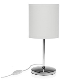 Desk lamp Alexandra House Living White Grey Metal Cloth 220-240 V 23 x 46 x 23 cm | Tienda24 - Global Online Shop Tienda24.eu