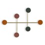 Coat rack Colors Metal MDF Wood by Versa, Coat Racks - Ref: S3407129, Price: 13,89 €, Discount: %