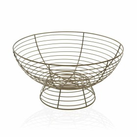 Fruit Bowl Versa Metal Steel (33 x 17 cm) by Versa, Bowls and large cups - Ref: S3407278, Price: 15,42 €, Discount: %