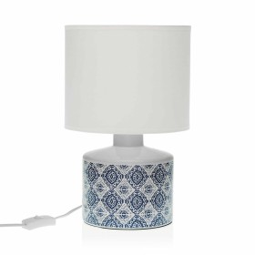 Lampada da tavolo DKD Home Decor Cristallo Azzurro Dorato 220 V Ottone 50 W Moderno (29 x 29 x 25 cm) | Tienda24 - Global Online Shop Tienda24.eu