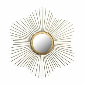 Espejo de pared Versa Dorado Cristal Metal (1,2 x 50 x 50 cm) de Versa, Espejos de pared - Ref: S3407588, Precio: 22,69 €, De...