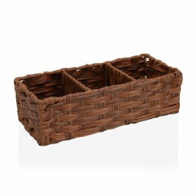 Panier Versa Polyéthylène (15,2 x 10,2 x 35,6 cm) de Versa, Rangements pour produits cosmétiques - Réf : S3407612, Prix : 10,...