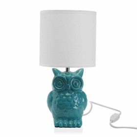 Lampe de bureau Versa Vesta Bleu Céramique 13 x 26 x 10 cm | Tienda24 - Global Online Shop Tienda24.eu