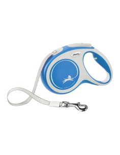 Dog Lead Flexi New Blue Black/Blue S (5 m) | Tienda24 Tienda24.eu