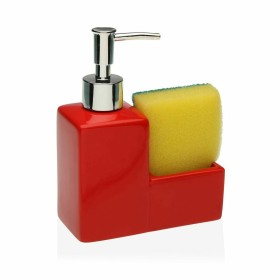 Dispenser di Sapone Versa Rosso Spugna Ceramica (6 x 16,5 x 13 cm) di Versa, Supporti e distributori - Rif: S3408154, Prezzo:...