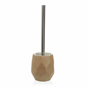 Brosse de salle de wc Versa Amanda Beige Résine (11,2 x 37 x 11,2 cm) de Versa, Accessoires pour wc - Réf : S3408245, Prix : ...