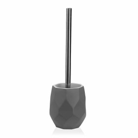 Toilet Brush Versa Amanda Grey Resin (11,2 x 37 x 11,2 cm) by Versa, Toilet accessories - Ref: S3408248, Price: 13,48 €, Disc...