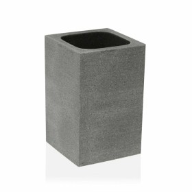 Portaspazzolini da Denti Versa Slate Resina (7,2 x 11,2 x 7,2 cm) di Versa, Supporti e distributori - Rif: S3408252, Prezzo: ...