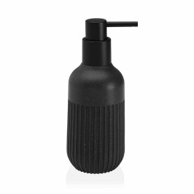 Soap Dispenser Versa Stria Black Plastic Resin (6,5 x 18,5 x 6,5 cm) by Versa, Stands and dispensers - Ref: S3408263, Price: ...