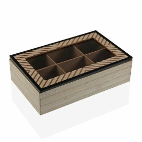 Caja Decorativa Versa Cohen Madera Minimalista Madera MDF (17 x 7 x 24 cm) de Versa, Cajas - Ref: S3408380, Precio: 12,33 €, ...