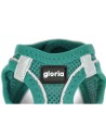 Dog Harness Gloria Trek Star 24-26 cm 28-28,6 cm Turquoise XXS | Tienda24 Tienda24.eu