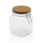 Tarro de Cristal Versa 1 L 8,5 x 15 cm Cristal Bambú de Versa, Almacenamiento de alimentos - Ref: S3409039, Precio: 7,70 €, D...