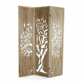 Folding screen Versa Arbol Wood (170 x 40 cm) by Versa, Panel Screens - Ref: S3409160, Price: 77,59 €, Discount: %