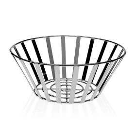 Fruit Bowl Versa Chromed Steel (25 x 10 x 25 cm) by Versa, Bowls and large cups - Ref: S3409317, Price: 10,78 €, Discount: %