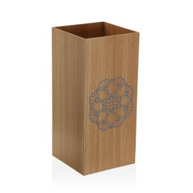 Umbrella stand Versa Mandala Brown MDF Wood (22 x 48 x 22 cm) by Versa, Umbrella Stands - Ref: S3409339, Price: 38,43 €, Disc...