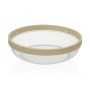 Coupe à fruits Versa Blanc Métal Bois (25 x 7 x 25 cm) de Versa, Bols et tasses - Réf : S3409407, Prix : 10,65 €, Remise : %