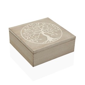 Decorative box Versa Wood 24 x 6 x 16,5 cm by Versa, Boxes - Ref: S3409410, Price: 10,78 €, Discount: %