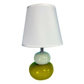 Desk lamp Versa Multicolour Ceramic Textile (15 x 22,5 x 9,5 cm) by Versa, Bedside and Table Lamps - Ref: S3409479, Price: 12...