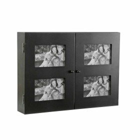 Schlüsselschrank Versa Schwarz Holz (8,5 x 33 x 46 cm) von Versa, Schränke und Regale - Ref: S3409674, Preis: 22,24 €, Rabatt: %