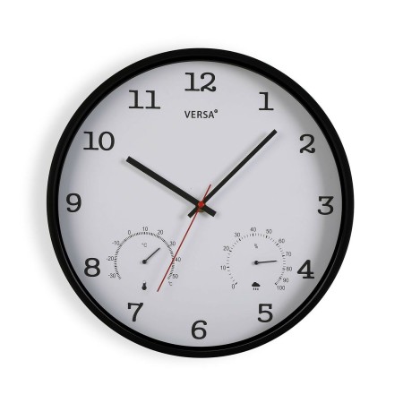 Reloj de Pared Versa Blanco Plástico 4,3 x 35,5 x 35,5 cm de Versa, Relojes de pared - Ref: S3409735, Precio: 18,57 €, Descue...