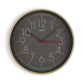 Orologio da Parete Versa Grigio Plastica (4,3 x 30,5 x 30,5 cm) di Versa, Orologi da parete - Rif: S3409742, Prezzo: 13,42 €,...